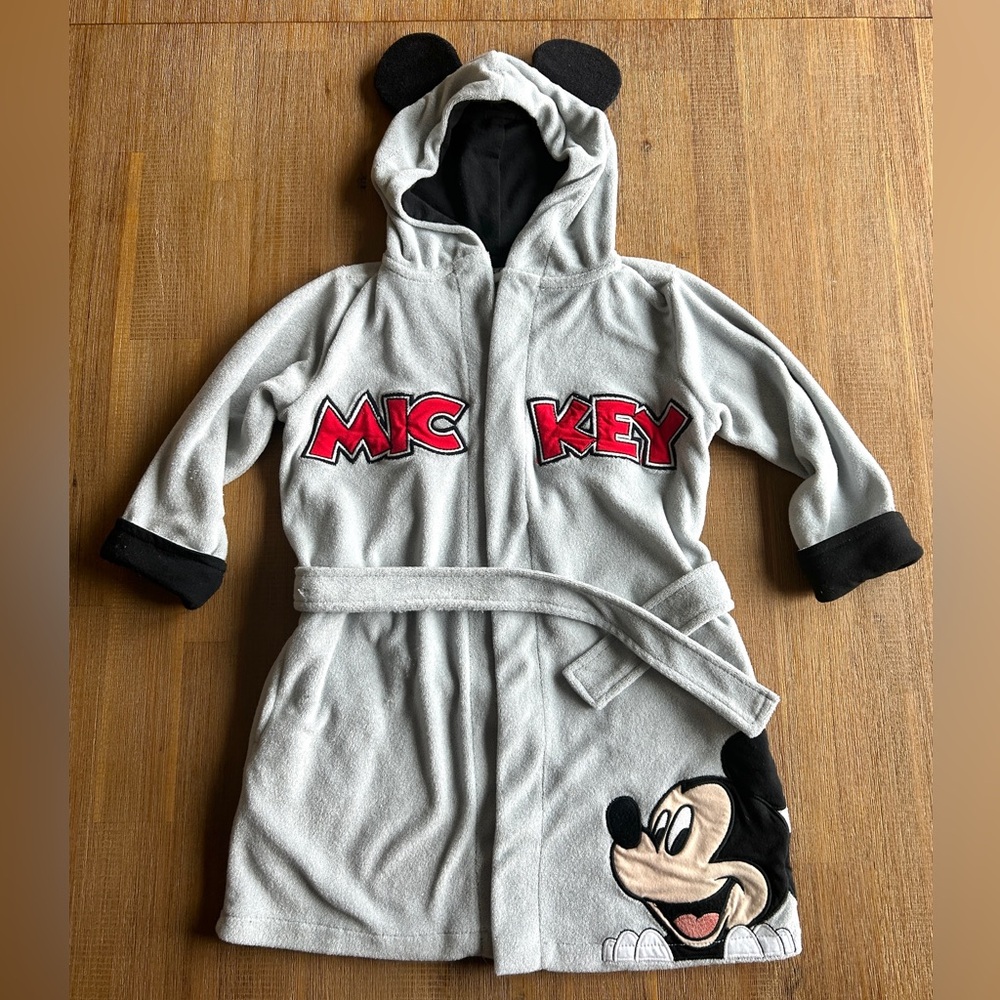 Mickey Mouse Terry Robe, 4T